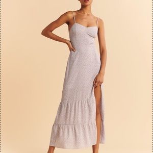 Abercrombie Best Dressed Guest Tiered Maxi Dress
